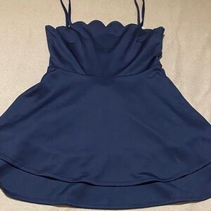 Xtraordinary Navy Blue Mini Dress